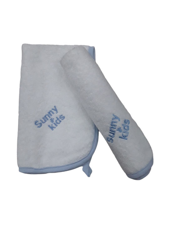 Beboulino Set de prosoape pentru copii 2pcs Albe 702-0711-0001