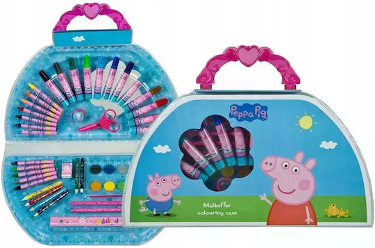 Peppa Pig Σετ Ζωγραφικής 51τμχ