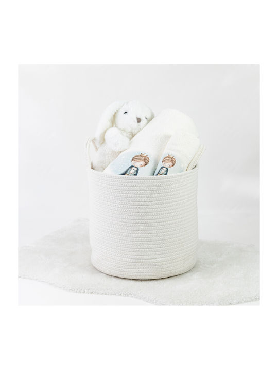 Borea Set Babyhandtücher 2 Stück White Little King