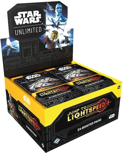 Star Wars Unlimited Tcg Jump To Lightspeed Booster Box Carbonite Edition 12 бустера