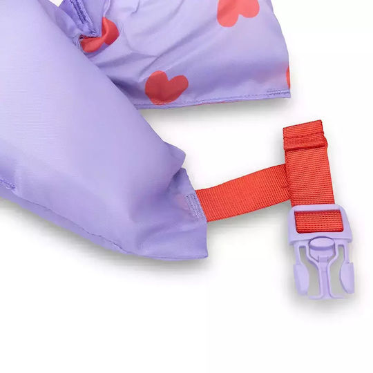 Swim Essentials Swimming Armbands from Foam 2-6 years with Chest Support Flower Hearts