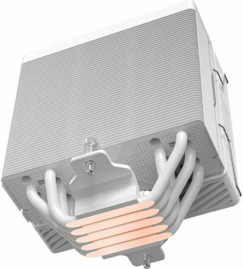 Mars Gaming MCPUX5W CPU Cooling Fan for AM4/AM5/1200/115x Socket White