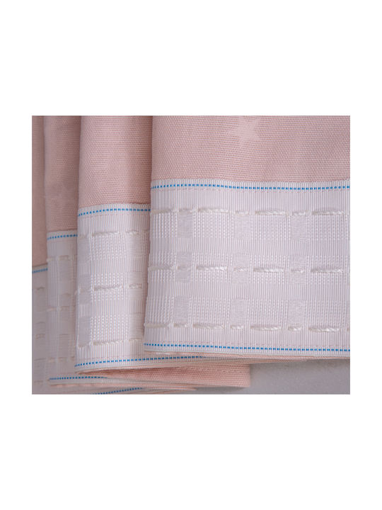 Nef-Nef Homeware Kids Rod Pocket Curtain Dream 030512 Light Blue 140x280cm