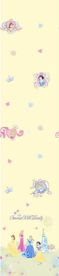 Disney Kids Rod Pocket Blackout Curtain 10143 Princess Beige Beige 140x290cm