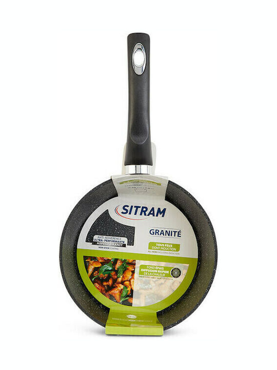 Sitram Granite Oală Mică De Lapte Din Aluminiu Turnat 20cm