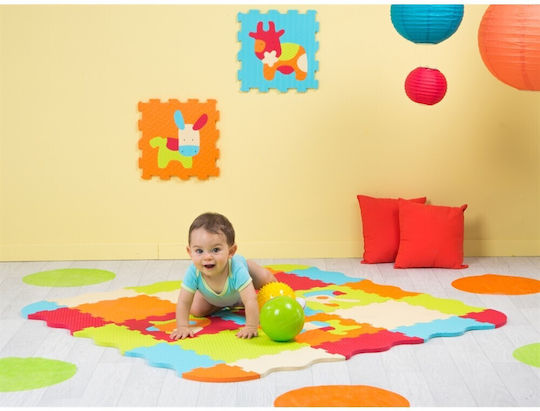 Ludi Интерактивен Пъзелен Под с Животни 25 Части