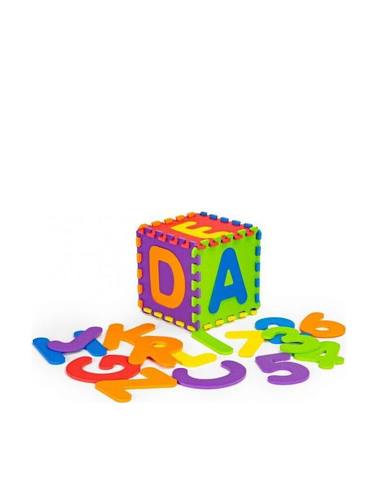 Ecotoys Kinderbodenpuzzle Großer Teppich-Puzzle 36Stück