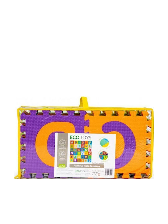 Ecotoys Kinderbodenpuzzle Großer Teppich-Puzzle 36Stück
