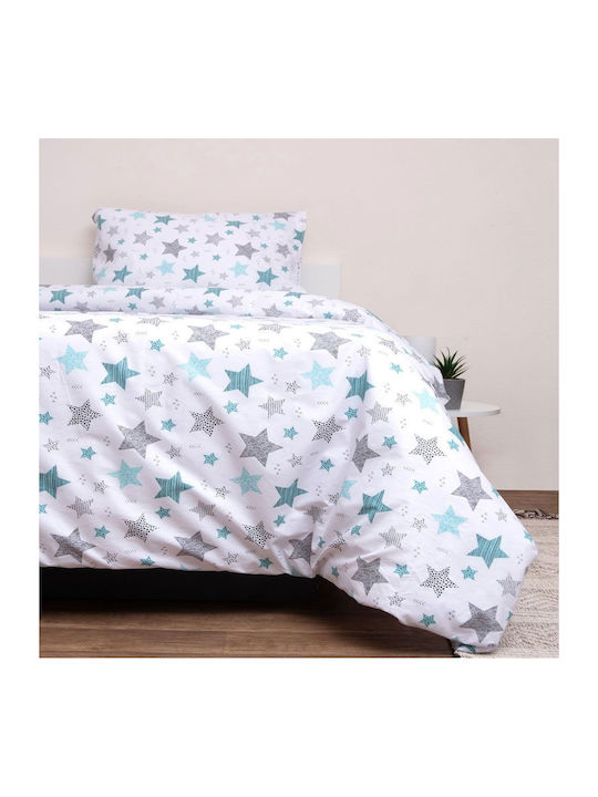 Viopros Seirios Crib Duvet White White 120x160cm