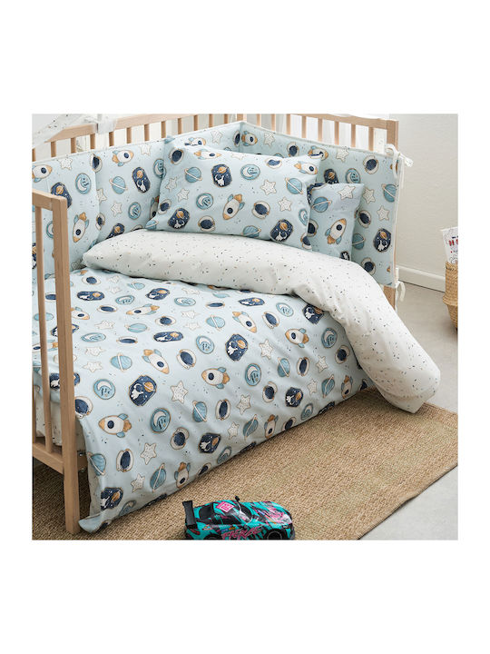 Vesta Home Cosmic Πάπλωμα Κούνιας Γαλάζιο 110x150cm