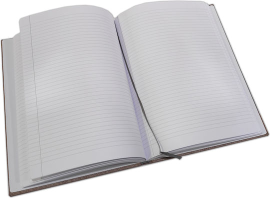 THeofylaktos Notebook A4 Ruled Brown