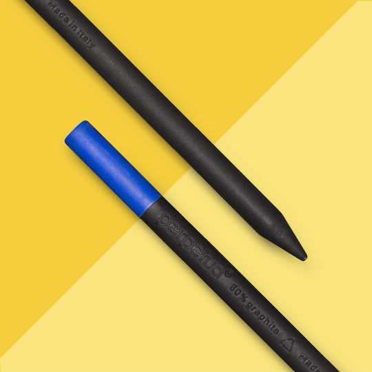 Ökologischer Graphitbleistift Blau Mit Radiergummi Perpetua