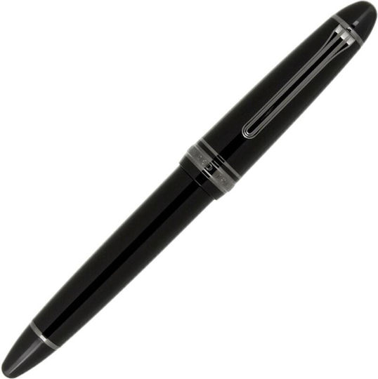 Sailor Πένα Γραφής Medium Μαύρη με Μαύρο Μελάνι