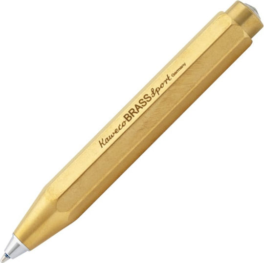 Kaweco Brass Pen-store Set 1 Πένα Στυλό Θήκη Ef Extra Fine
