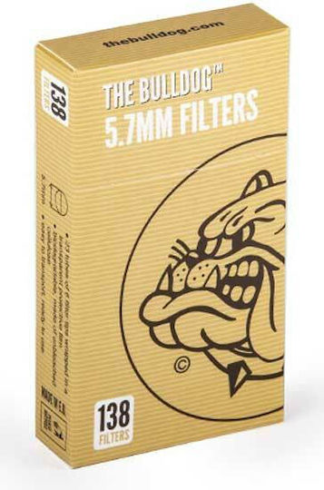 The Bulldog Amsterdam Vată pentru țigări Simplu 5.7mm 20x20buc