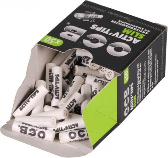 Ocb Filtertips Aktivkohle 7mm 50x1Stk