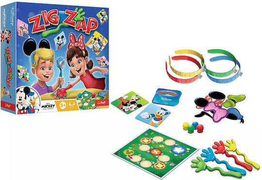Board Game ZIG ZAP for 2-4 Players 5+ Years Old (PL) Trefl