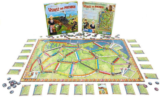 Game Expansion Ticket to Ride: Netherlands (PL) for 2-5 Players 8+ Years Old (PL) Rebel Games