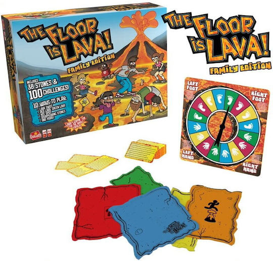 Board Game The Floor Is Lava for 5+ Players 3+ Years Old (EN) Goliath Games