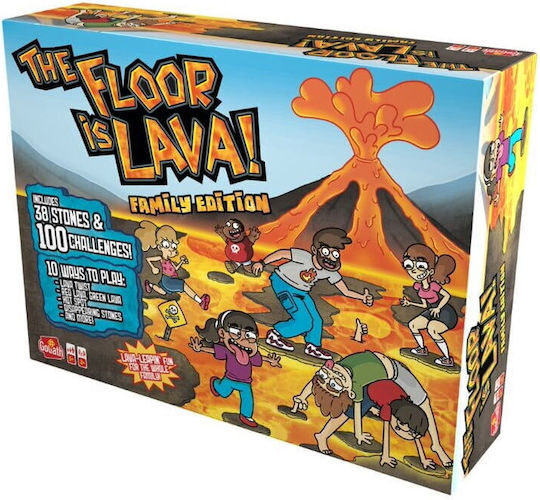 Board Game The Floor Is Lava for 5+ Players 3+ Years Old (EN) Goliath Games
