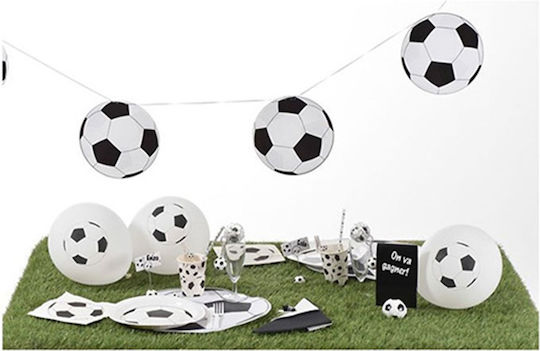 Party Garland Football Ball Santex 20cmx6m 15 Pieces 474859001