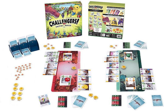 Board Game Challengers! (PL) for 1-8 Players 8+ Years Old (PL) Rebel Games