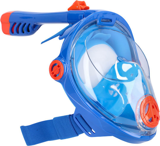 Cruz Kids Blue Silicone Full Face Diving Mask