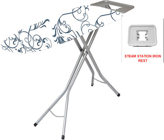Vesta Pearl Ironing Board For Steam Iron Foldable 155x45x95cm