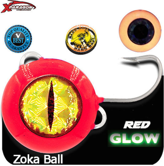 X-paragon Zoka Ball Ζόκα Glow Extra Power Φωσφόρου 250gr Red