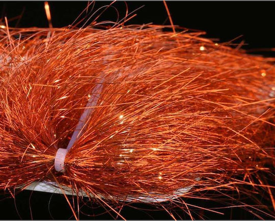 Synthetic Fibers Saltwater Angel Hair Holographic Gold Sybai