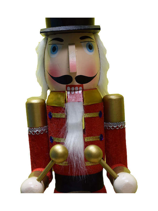 Giftland Wooden Christmas Nutcracker 90cm Red