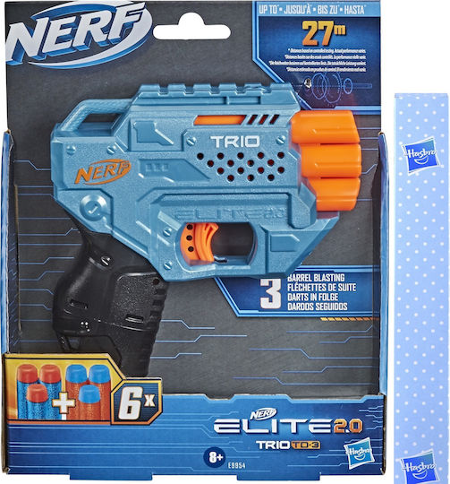 Nerf Εκτοξευτής Trio SD 3 Elite 2.0 για 8+ Ετών