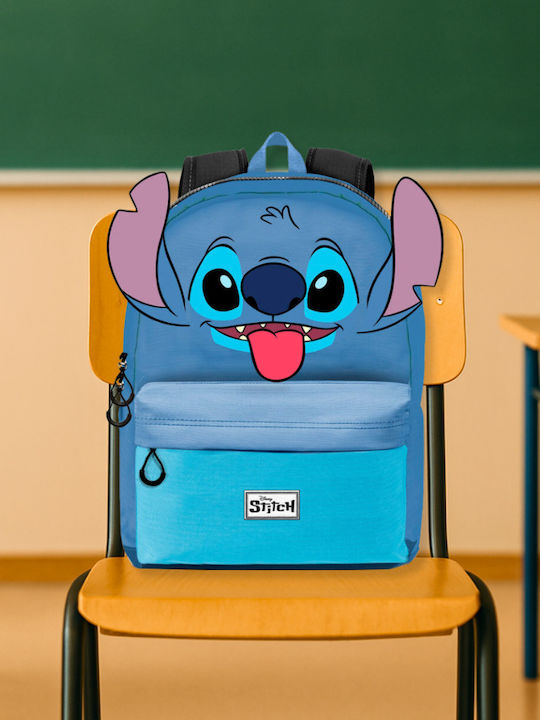 Karactermania Stitch School Backpack for Elementary Blue 32 Litres 31 x 18 x 44 cm