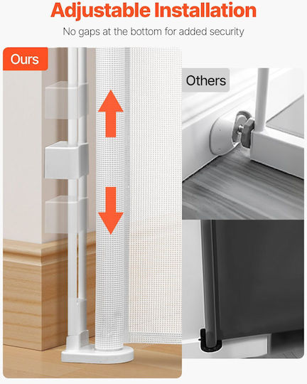 Vevor Hundetür 140cm Weiß