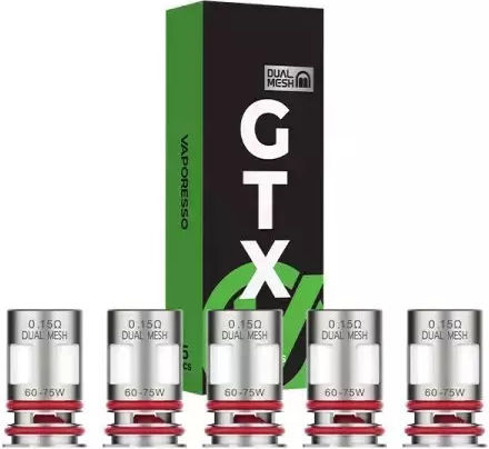 Vaporesso Gtx Mesh Αντιστάση Ηλεκτρονικών Τσιγάρων 0.4ohm (DL)