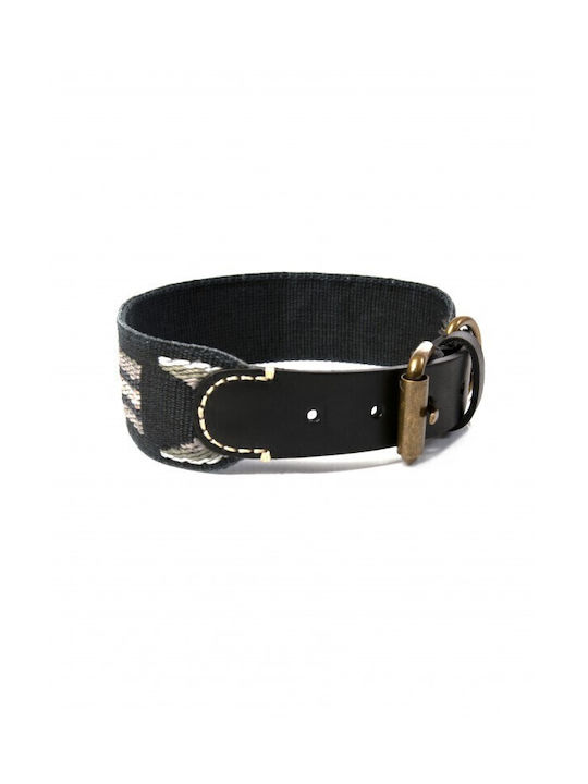 Collar Buddys Etna Black L 42-48cm Width 2.5cm
