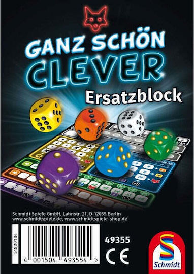 Brettspiel That's Pretty Clever für 1-4 Spieler (GER) Schmidt Spiele