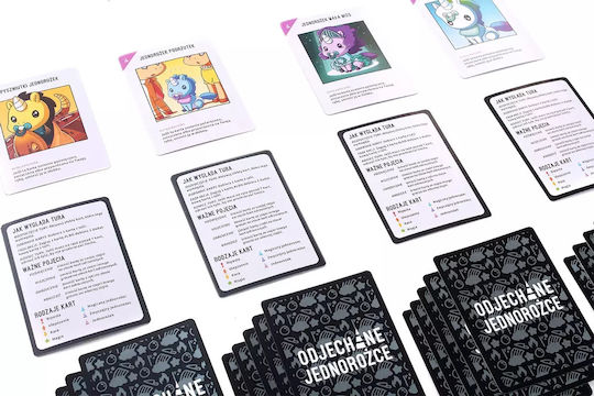 Board Game Unstable Unicorns (PL) for 2-4 Players 18+ Years Old (PL) Rebel Games