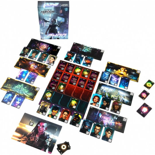 Board Game Chronicles Of Crime: 2400 (PL) for 1-4 Players 14+ Years Old (PL) Lucky Duck Games