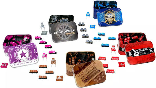 Board Game Ticket to Ride Europe 15th Anniversary (PL) for 2-5 Players 8+ Years Old (PL) Rebel Games