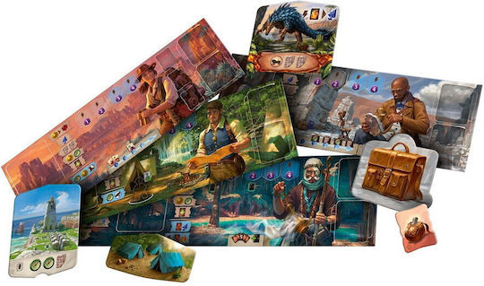 Game Expansion Lost Ruins of Arnak: Expedition Leaders (pl) for 1-4 Players 12+ Years Old (PL) Rebel Games