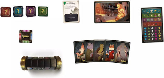 Board Game SleuthMaster five-Minute Enigma Crack for 1-6 Players 8+ Years Old (PL) Enigma