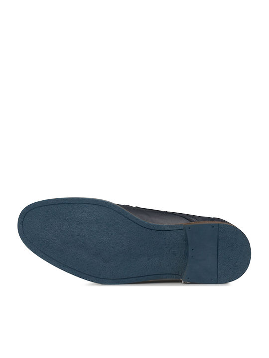 Δερμάτινα Ανδρικά Casual Παπούτσια Blue/Tabbac