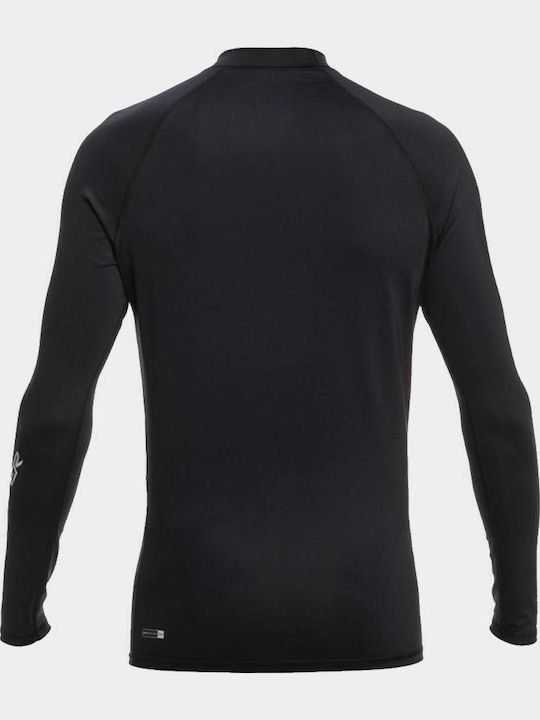 Quiksilver Men's Long Sleeve Sun Protection Shirt Black