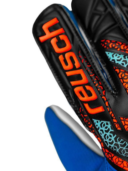 Reusch Attrakt Starter Solid Kids Goalkeeper Gloves Blue