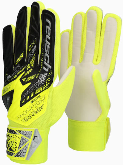 Reusch Attrakt Starter Solid Голмански ръкавици Детски Жълти