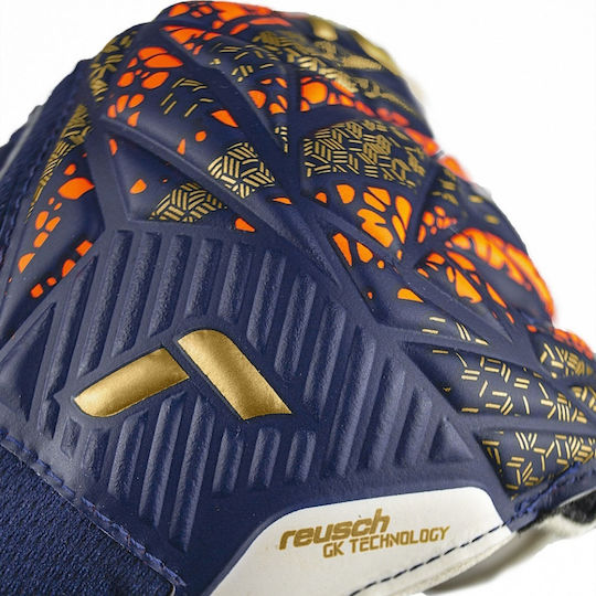 Reusch Attrakt Grip Adults Goalkeeper Gloves Blue