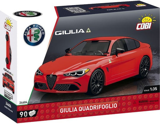 Cobi Τουβλάκια Alfa Romeo Giulia Quadrifoglio 90τμχ