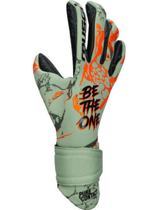 Reusch Pure Contact Γάντια Τερματοφύλακα Ενηλίκων Πράσινα Fusion
