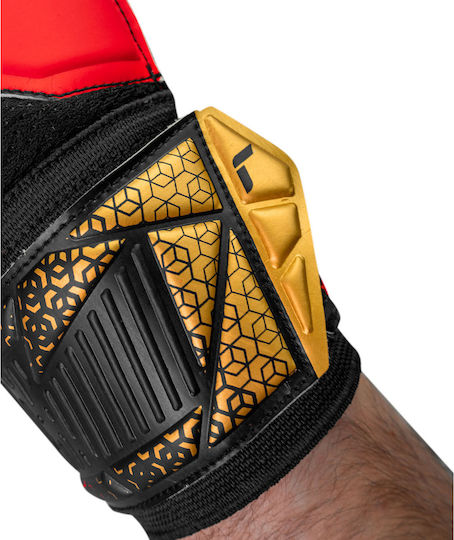 Reusch Attrakt Solid Adults Goalkeeper Gloves Black